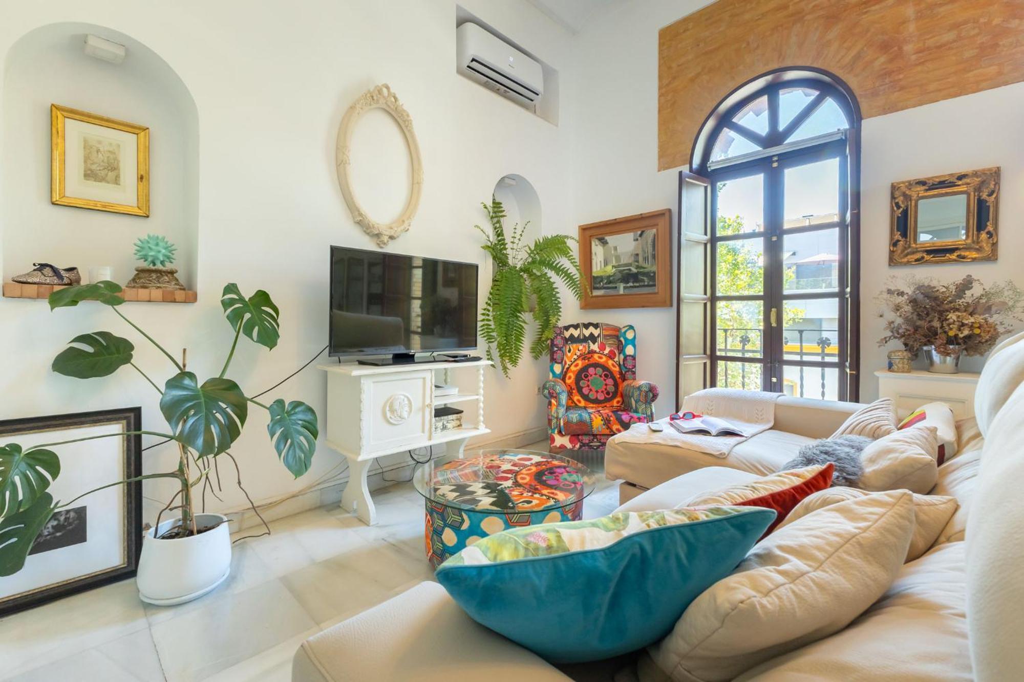 Charming 2 Bedroom Boutique Triplex Apartment With Private Terrace At Seville City Center By Ocityzen Exteriér fotografie