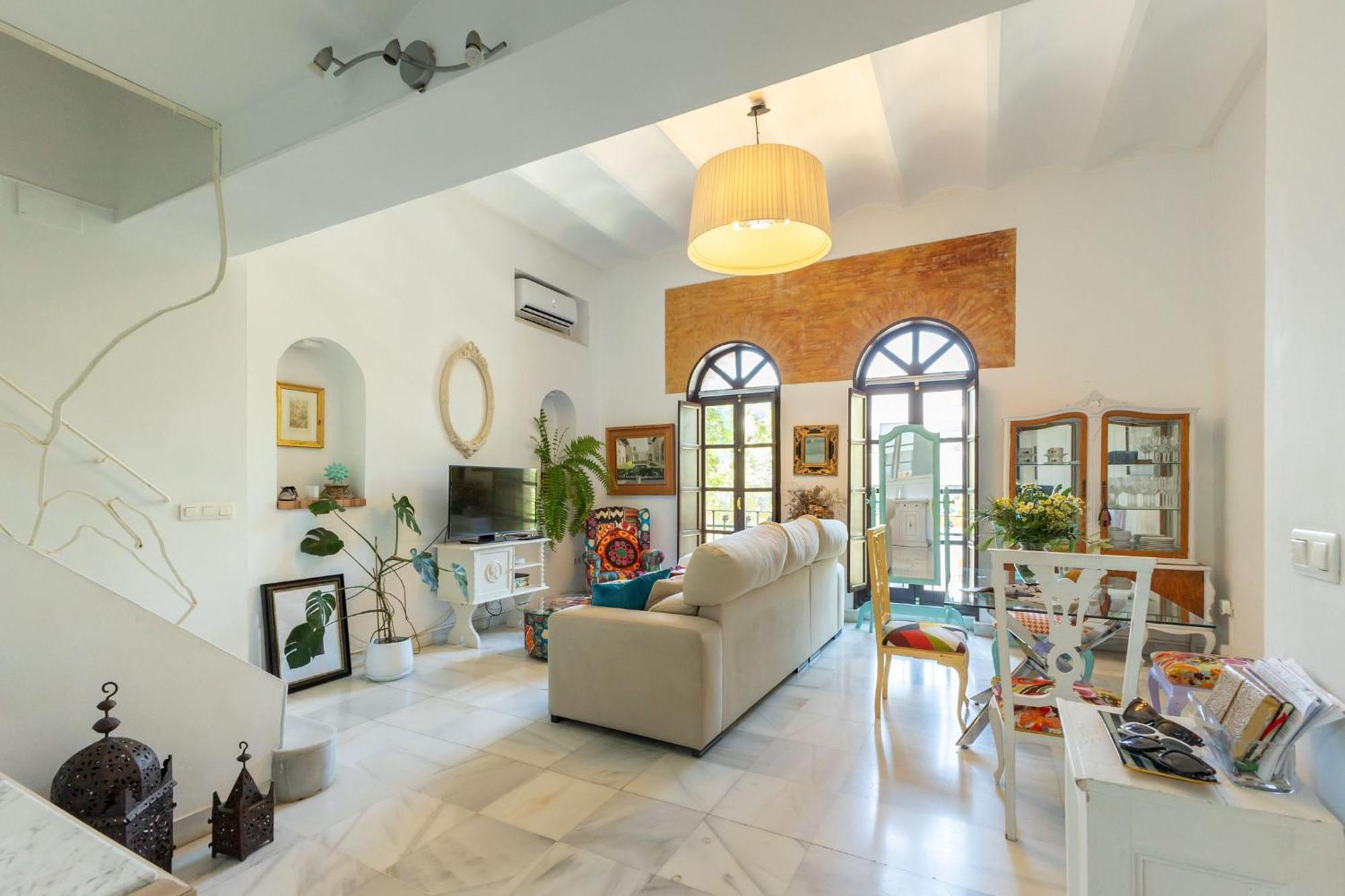 Charming 2 Bedroom Boutique Triplex Apartment With Private Terrace At Seville City Center By Ocityzen Exteriér fotografie