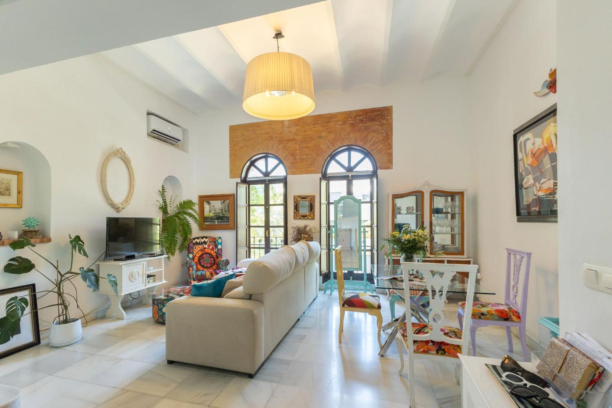 Charming 2 Bedroom Boutique Triplex Apartment With Private Terrace At Seville City Center By Ocityzen Exteriér fotografie